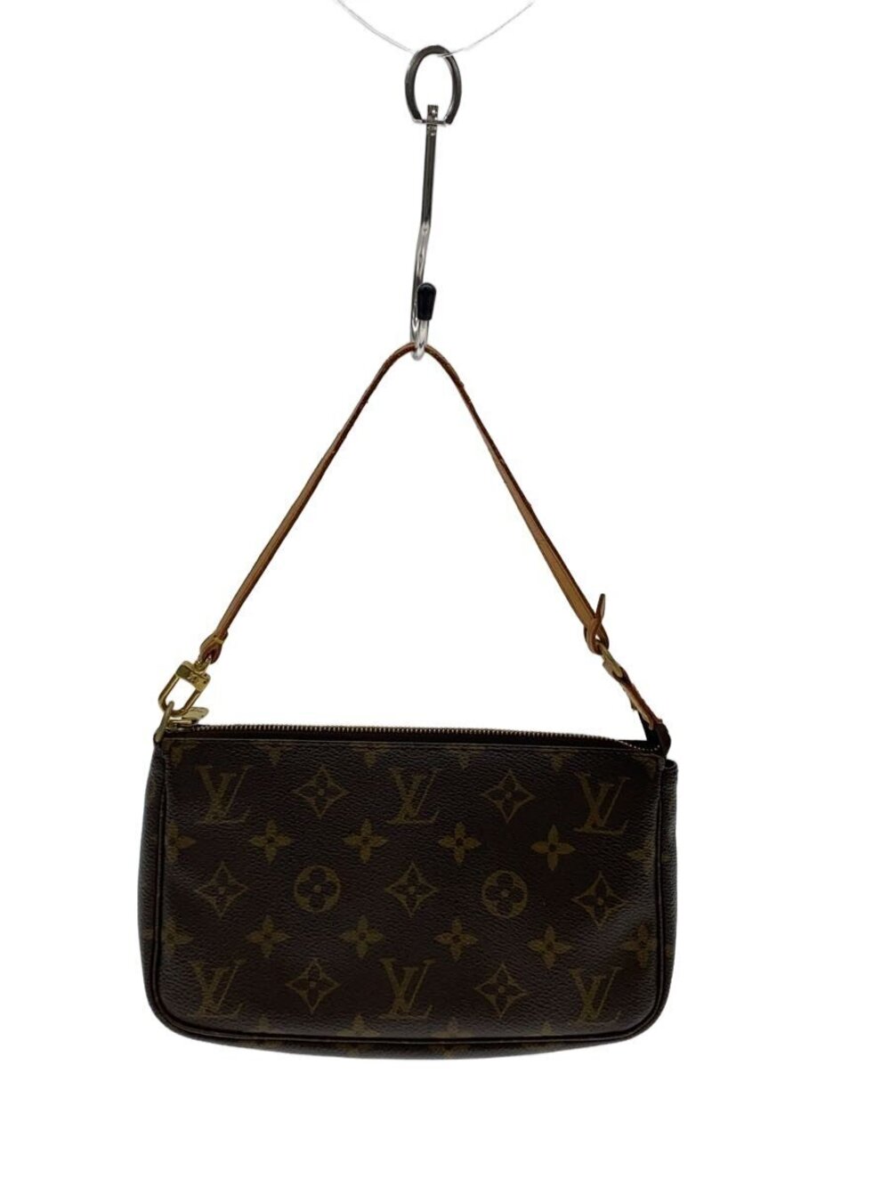 LOUIS VUITTON Pochette Accessoires Monogram Canvas Brown